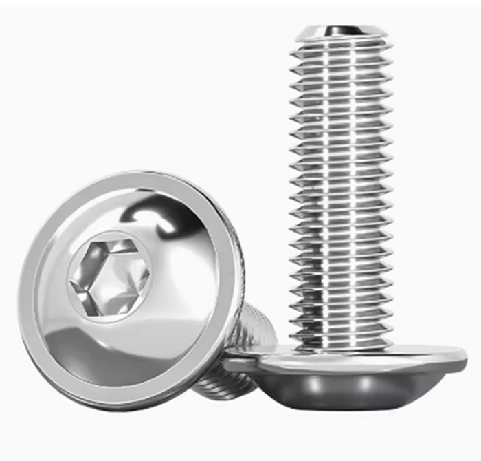 Button Head Socket Flange Screw
