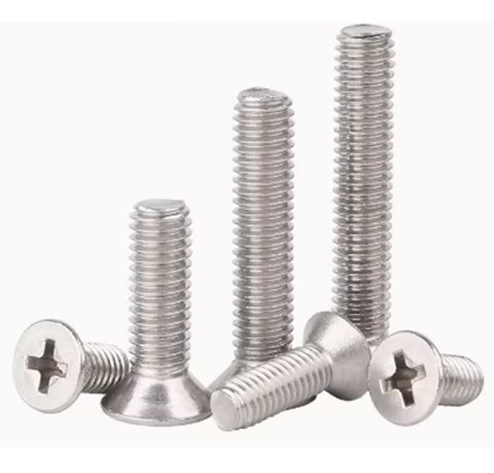 Flat Head Phillips Screw / Dish Head Phillips Screw / Countersunk Phillips Screw