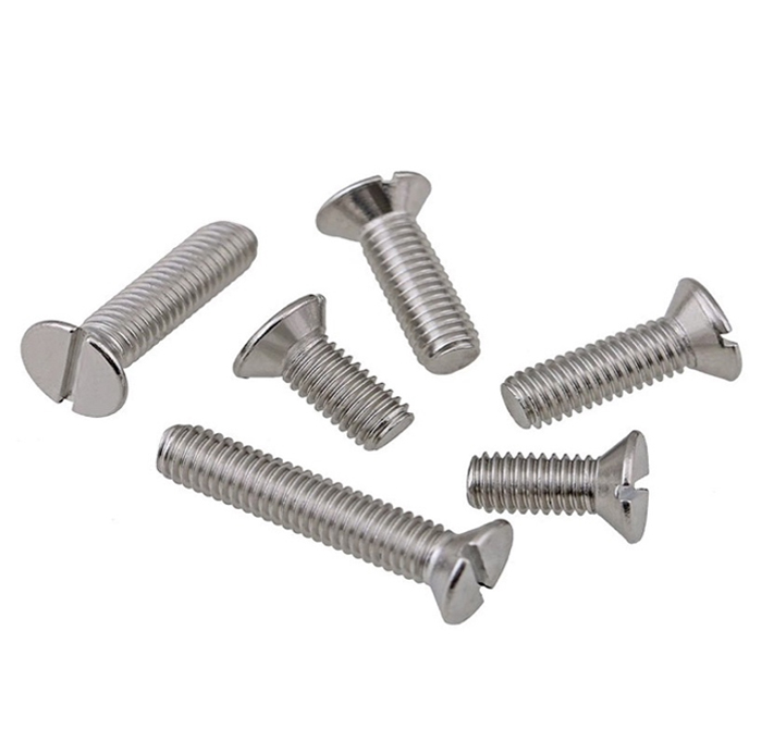 Countersunk Slotted Screw